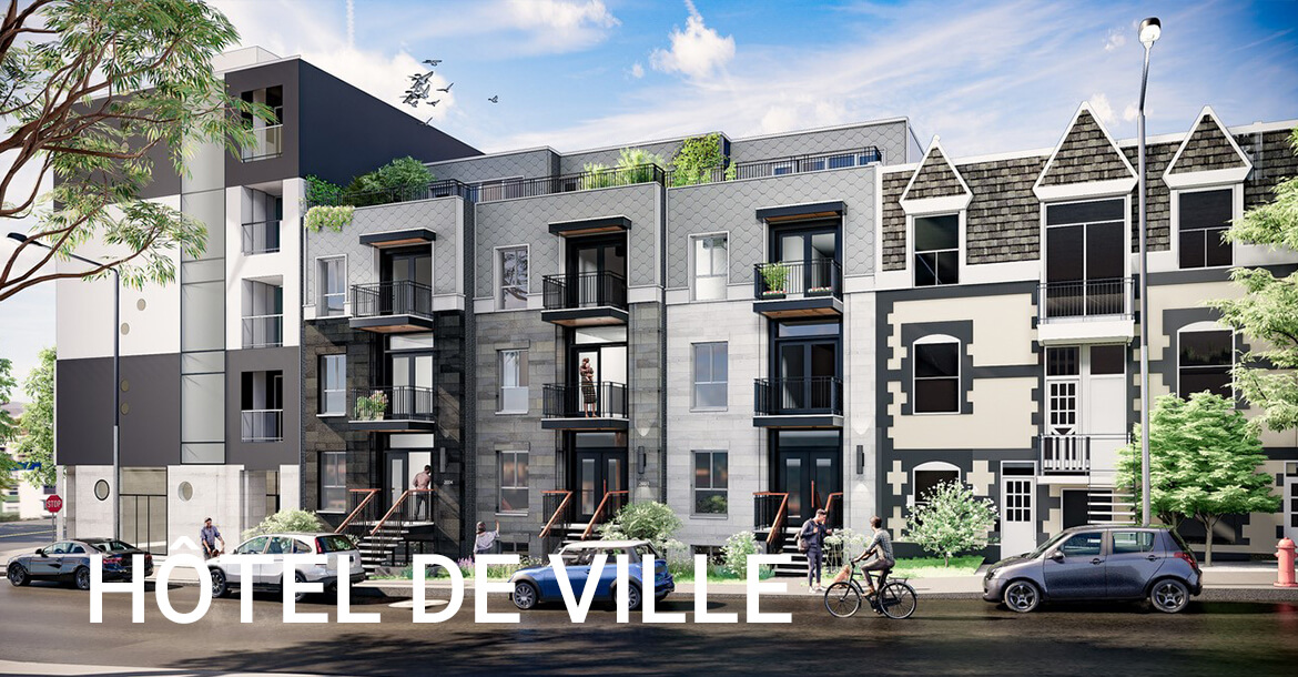 projet condo vente montreal Hôtel de Ville